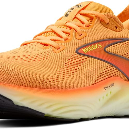 Brooks Glycerin 22 Orange / Nightlife / White 8.5 D 195394676372 Shoe Deals Outlet