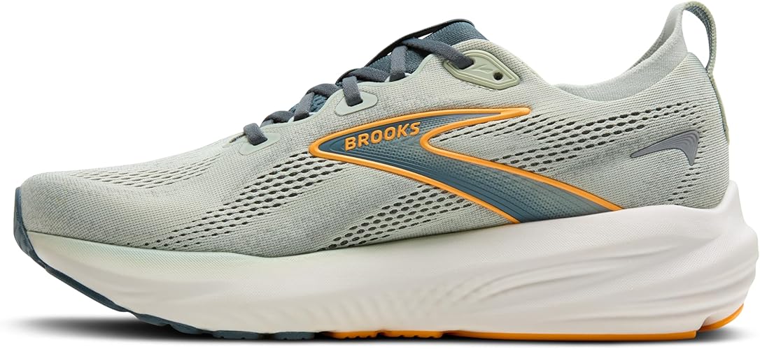 Brooks Glycerin 22 Smoke / Stormy / Orange 8.5 D 195394675924 Shoe Deals Outlet