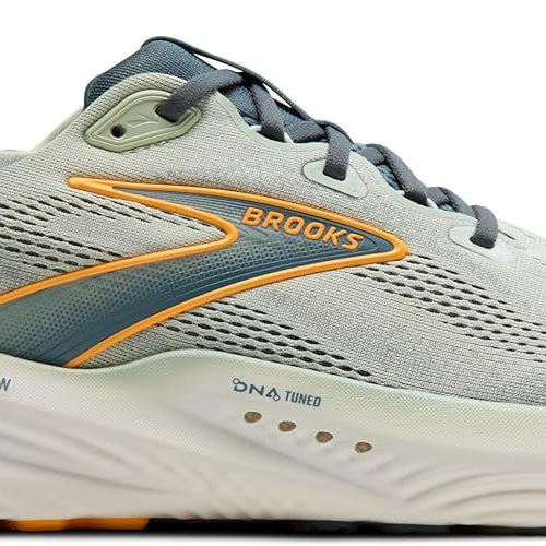 Brooks Glycerin 22 Smoke / Stormy / Orange 9.5 D 195394675948 Shoe Deals Outlet