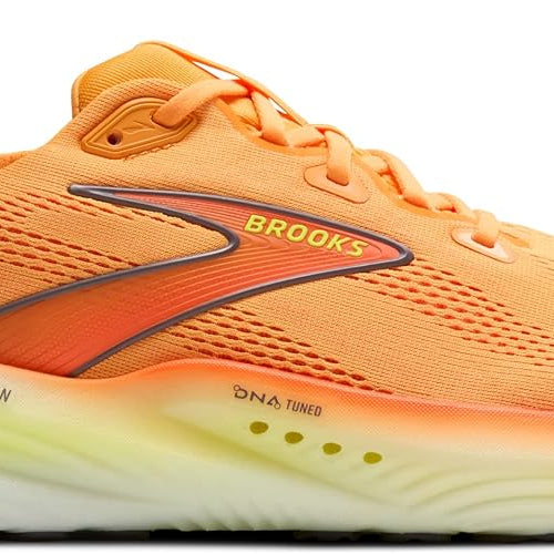 Brooks Glycerin 22 White / Blue Heron / Apricot 10.5 B 195394677768 Shoe Deals Outlet