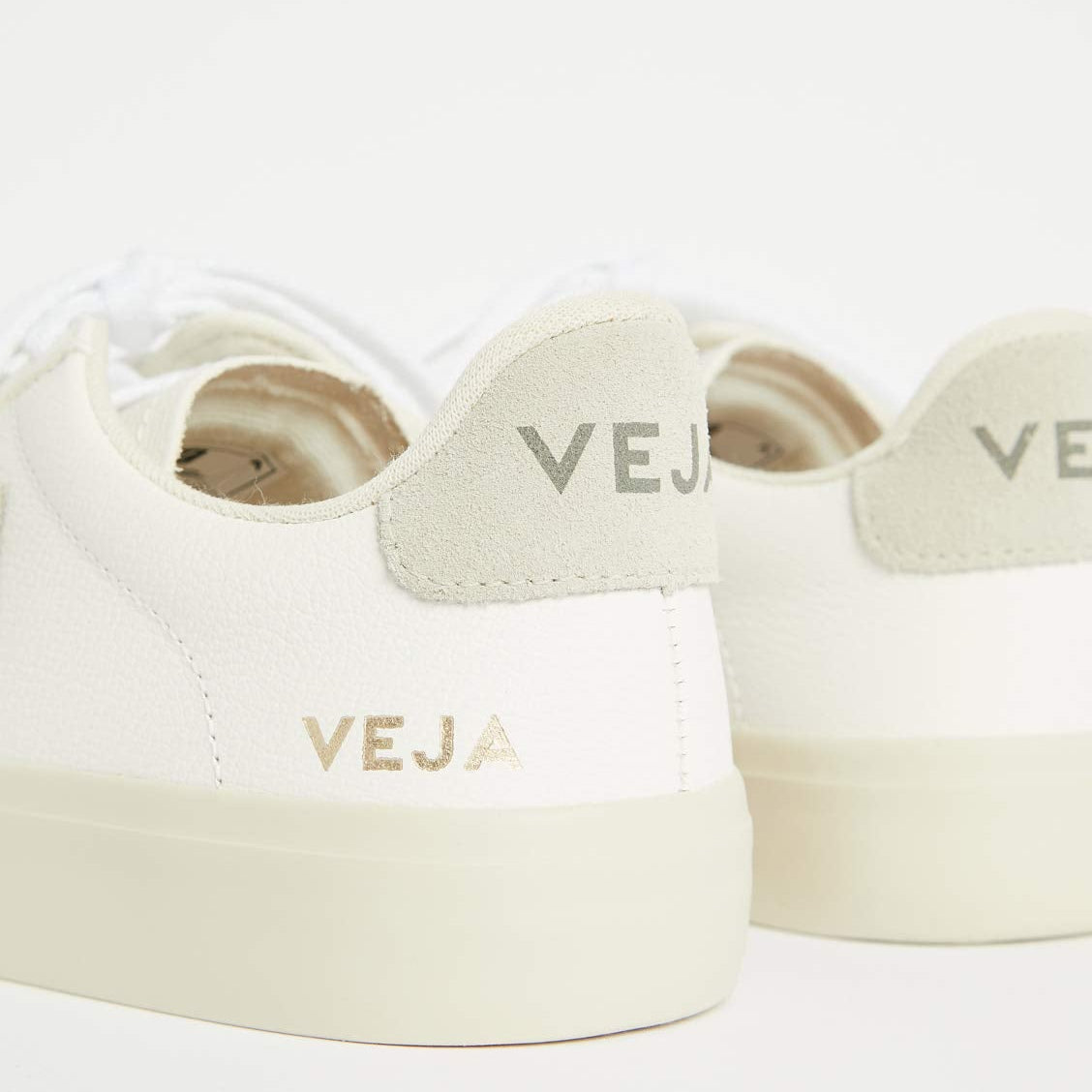 VEJA CAMPO CHROMEFREE LEATHER - Women's Extra - White/Natural Shoe Deals Outlet