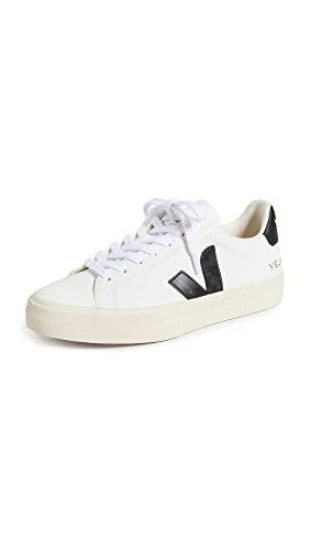 VEJA Campo - Women's Extra White Black Shoe Deals Outlet