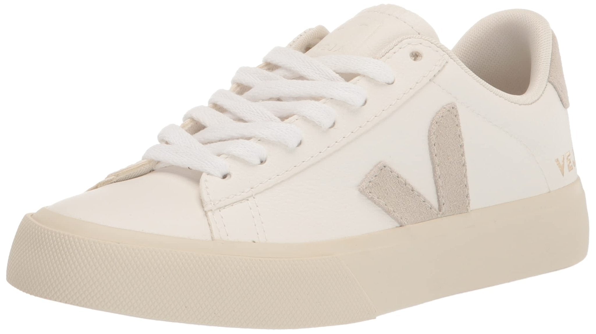 VEJA Campo - Women's Extra White Natural Suede Shoe Deals Outlet