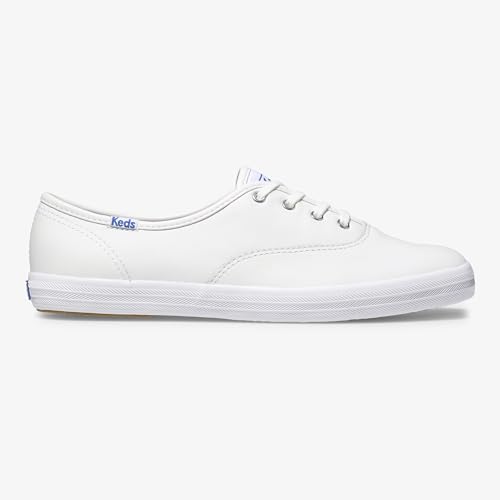 Keds Champion Originals Leather - Women's White Shoe Deals Outlet
