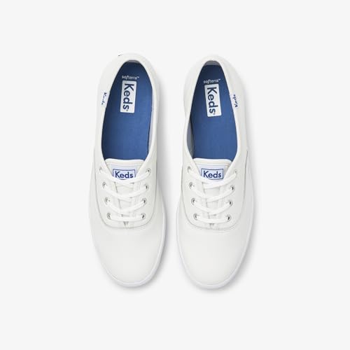 Keds Champion Originals Leather - Women's White Shoe Deals Outlet