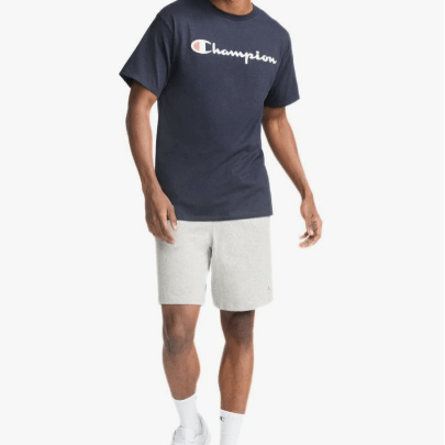 Champion Short Sleeve T-shirt Navy Medium 738994884954 Shoe Deals Outlet