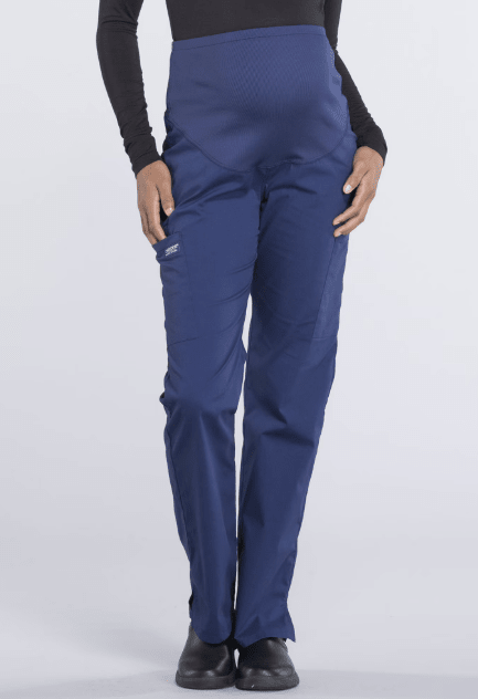 Cherokee Scrubs Pants Workwear Professionals Maternity Straight Leg Petite Navy XL 716605543162 Shoe Deals Outlet