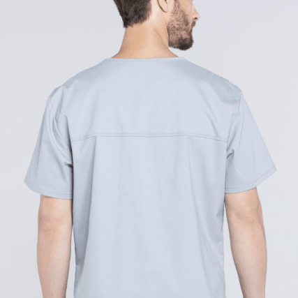 Cherokee Scrubs Workwear Professionals Tuckable V - Neck Top Grey XL 737314865888 Shoe Deals Outlet