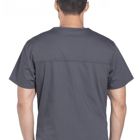 Cherokee Scrubs Workwear Professionals Tuckable V - Neck Top Pewter 2XL 737314978588 Shoe Deals Outlet