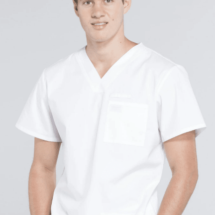 Cherokee Scrubs Workwear Professionals Tuckable V - Neck Top White 2XL 737314937004 Shoe Deals Outlet