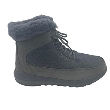 BEARPAW Cheryl Boots - Women's Charcoal Shoe Deals Outlet