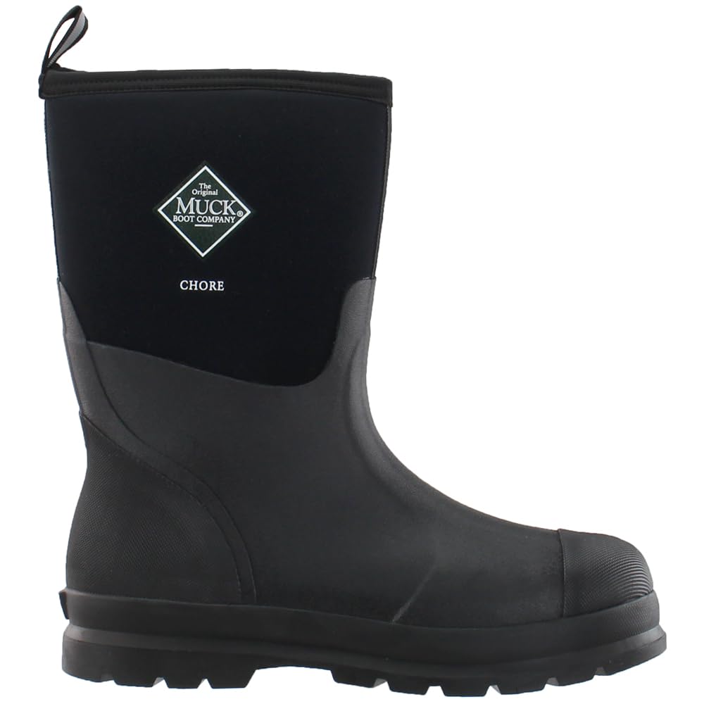 The Original Muck Boot Company Chore Mid - Men's Black Shoe Deals Outlet