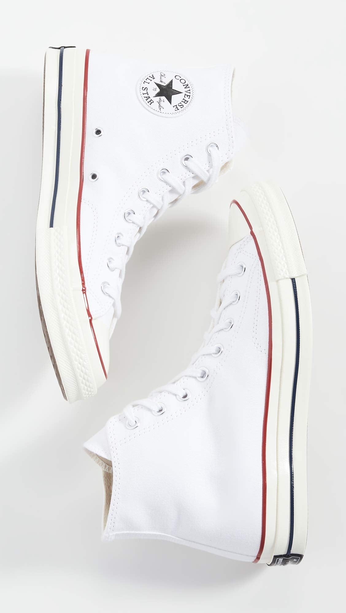 Converse Chuck 70 High - Top - Unisex White/Garnet/Egret Shoe Deals Outlet