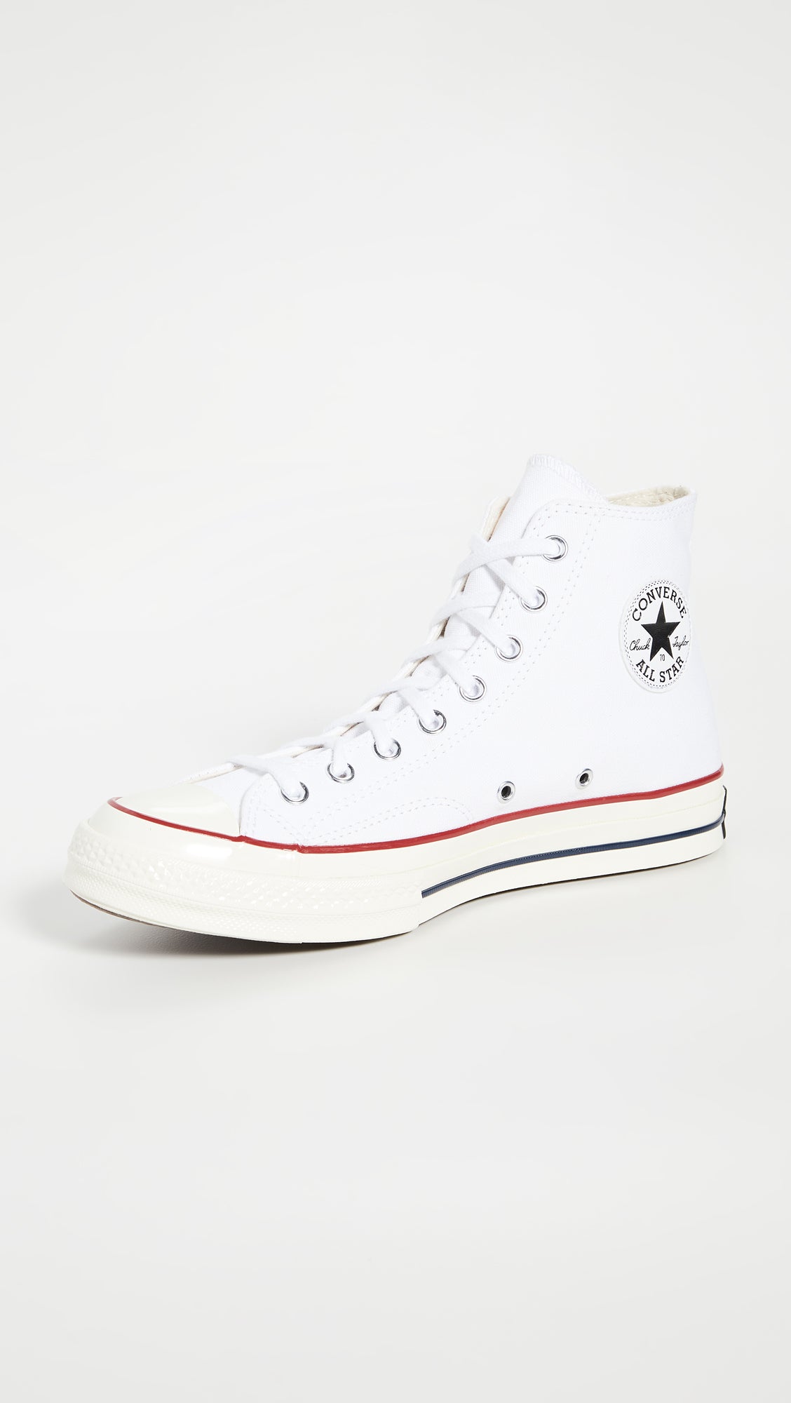 Converse Chuck 70 High - Top - Unisex White/Garnet/Egret Shoe Deals Outlet