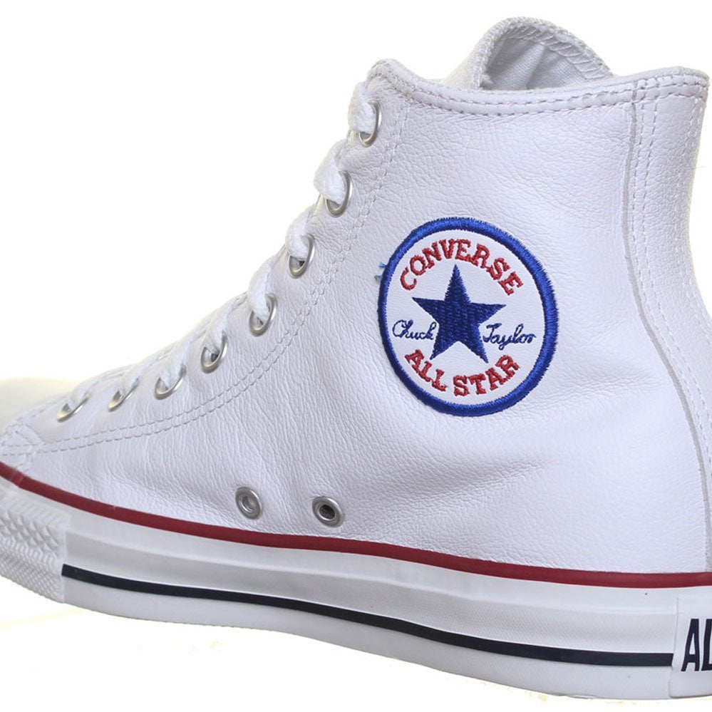 Converse Chuck Taylor All Star Leather High - Top - Unisex White Shoe Deals Outlet