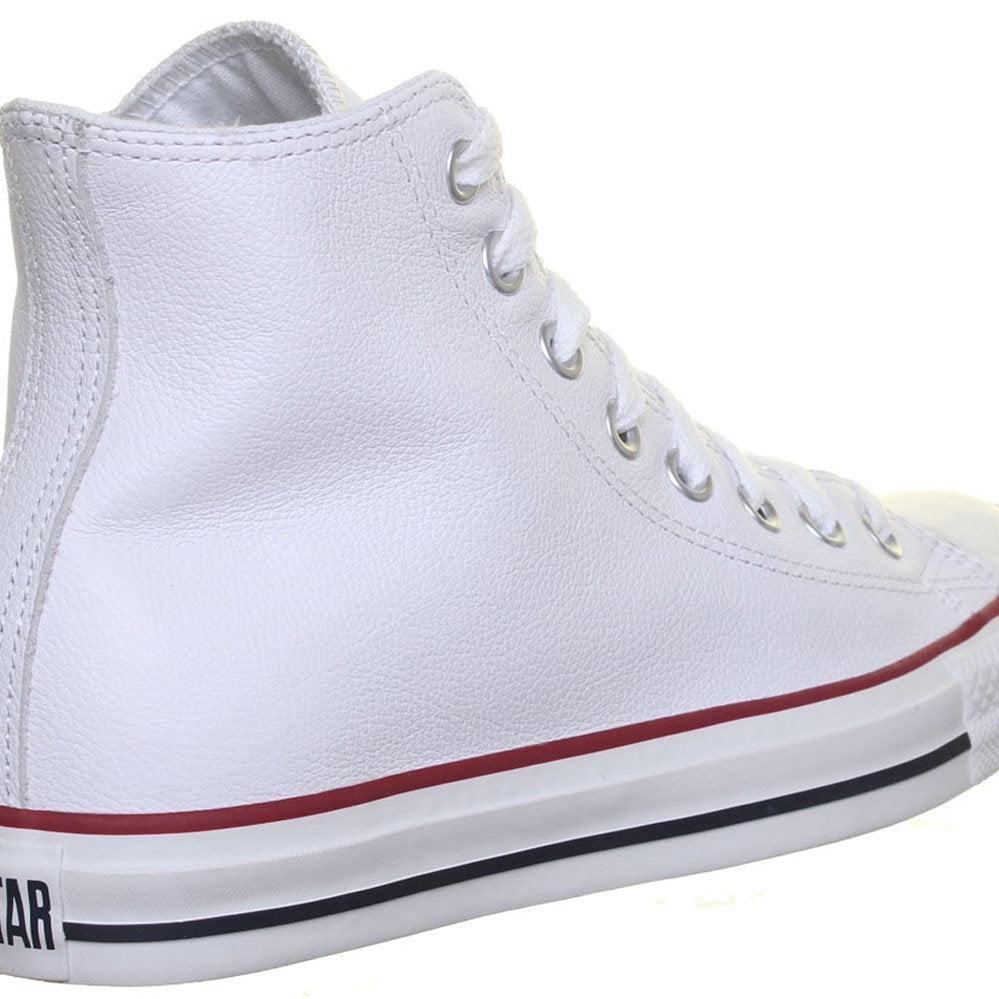 Converse Chuck Taylor All Star Leather High - Top - Unisex White Shoe Deals Outlet
