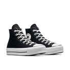 Converse Chuck Taylor All Star Lift Platform High - Top - Women's Black/White/White Shoe Deals Outlet