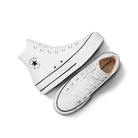 Converse Chuck Taylor All Star Lift Platform High - Top - Women's White/Black/White Shoe Deals Outlet