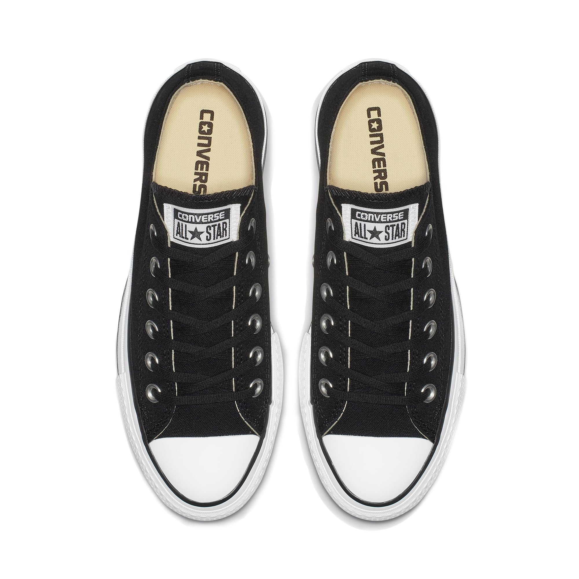 Converse Chuck Taylor All Star Lift Platform Low - Top - Women's Black/White/White Shoe Deals Outlet