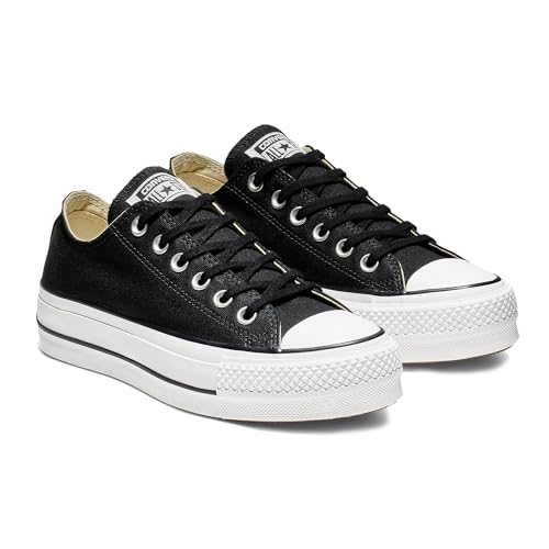 Converse Chuck Taylor All Star Lift Platform Low - Top - Women's Black/White/White Shoe Deals Outlet