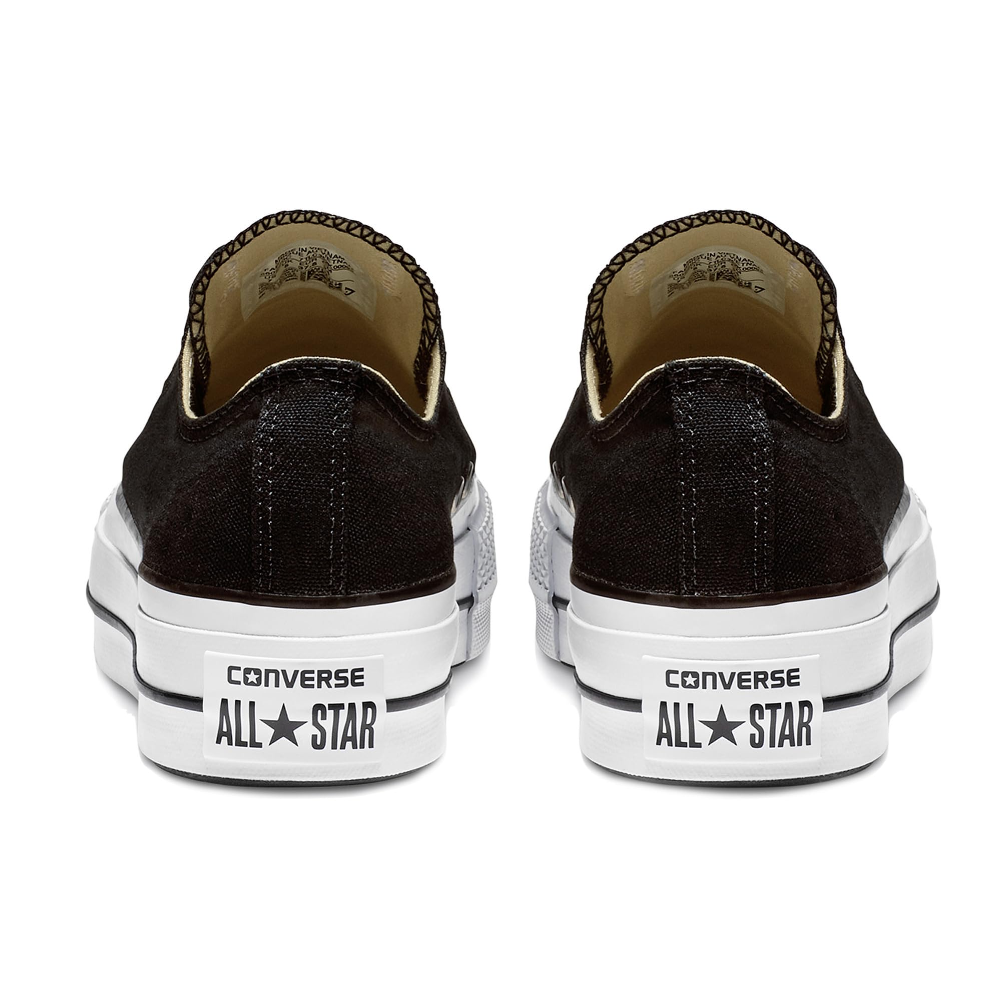 Converse Chuck Taylor All Star Lift Platform Low - Top - Women's Black/White/White Shoe Deals Outlet