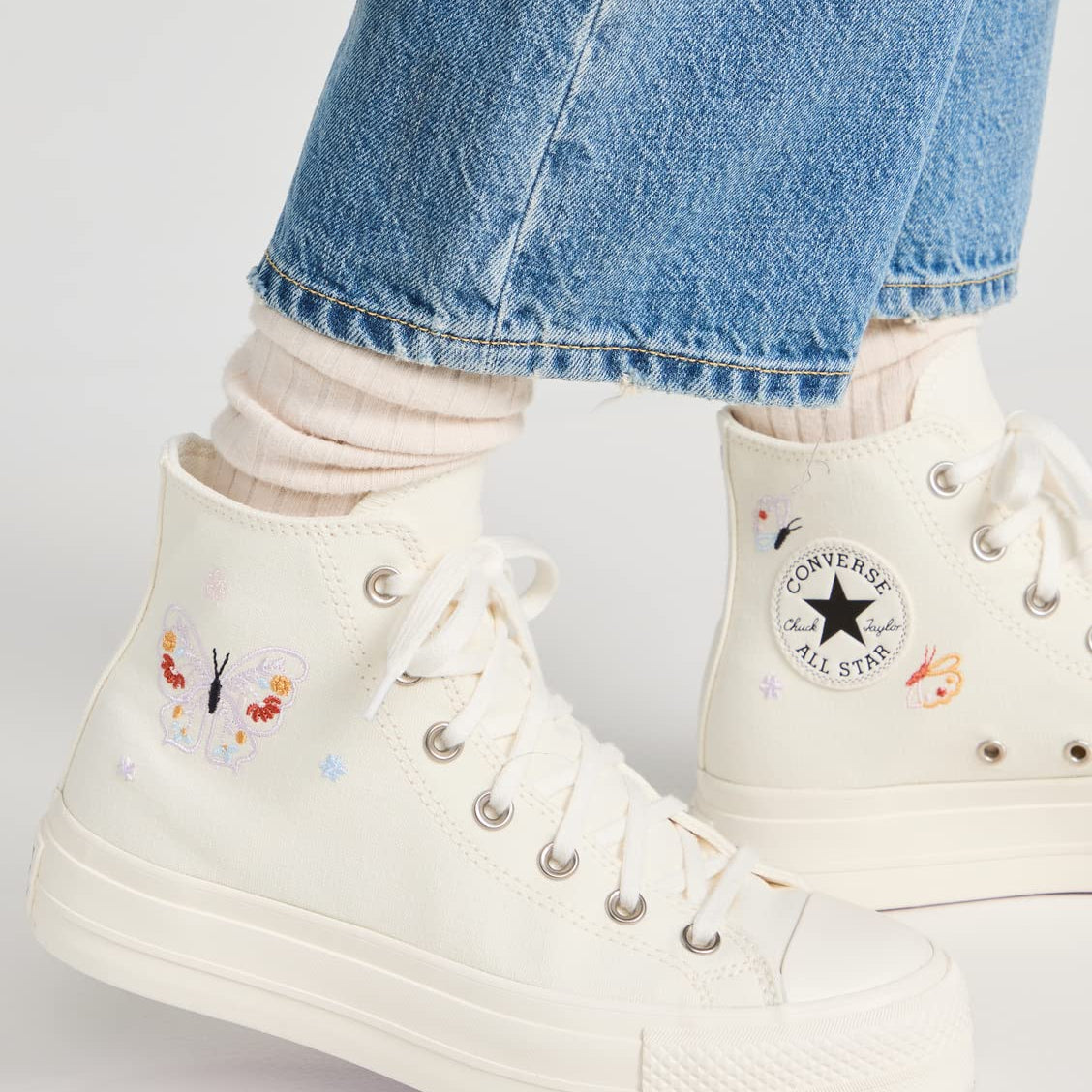 Converse Chuck Taylor All Star Lift - Women's Black/White/White Shoe Deals Outlet