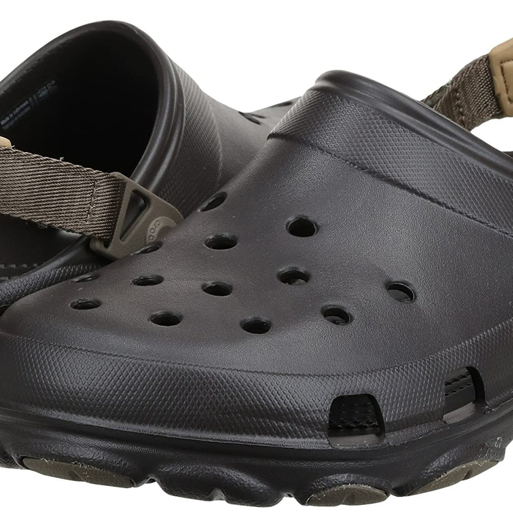 Crocs Classic All - Terrain Clog - Unisex Espresso Shoe Deals Outlet