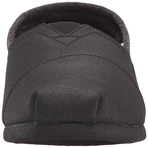TOMS Classic Alpargata - Men's Black on Black Canvas Shoe Deals Outlet