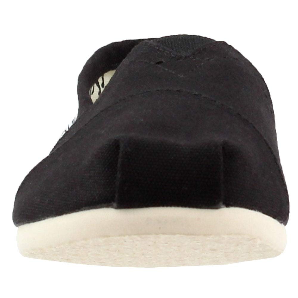 TOMS Classic Alpargata - Men's Black Canvas Shoe Deals Outlet