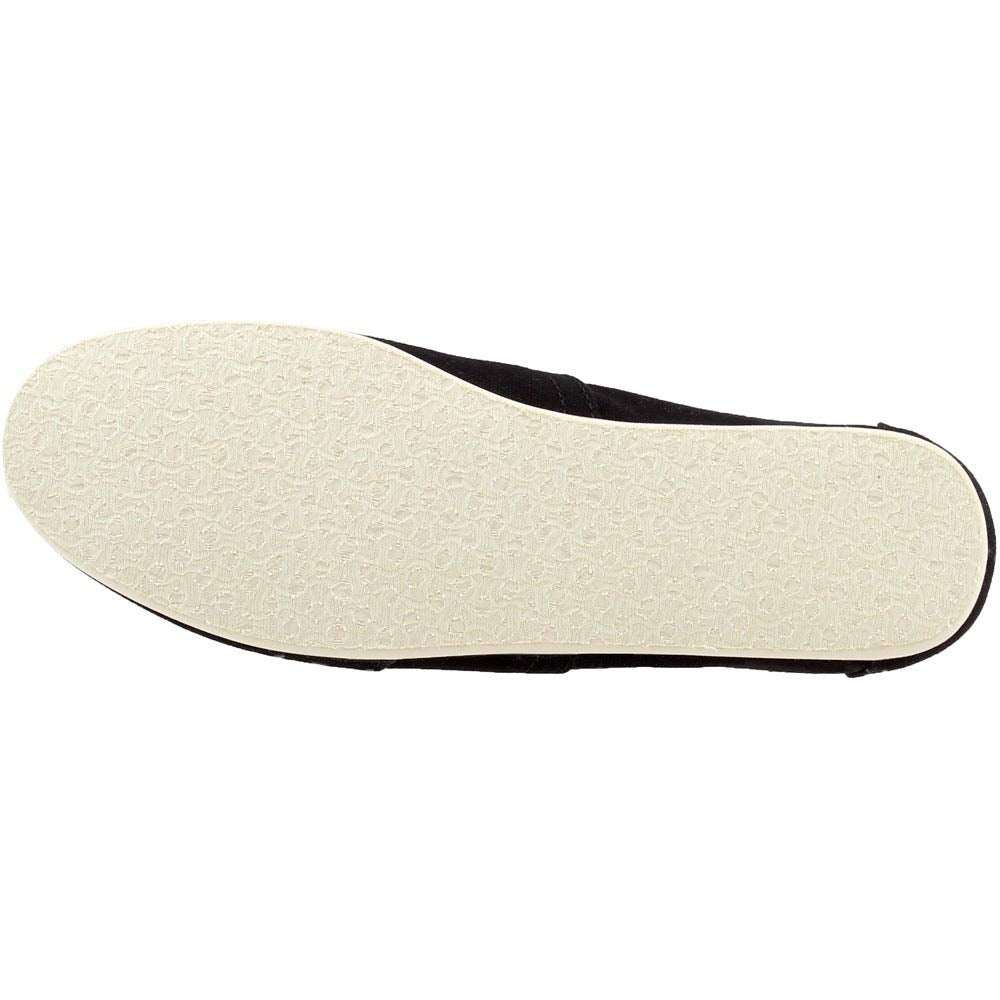 TOMS Classic Alpargata - Men's Black Canvas Shoe Deals Outlet
