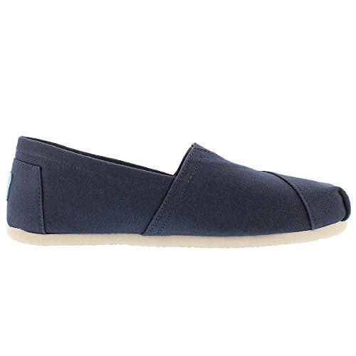 TOMS Classic Alpargata - Men's Navy Canvas Shoe Deals Outlet