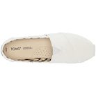 TOMS Classic Alpargata - Women's White Canvas Shoe Deals Outlet