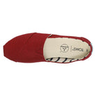 TOMS Classic Alpargata - Women's Black Cherry Canvas Shoe Deals Outlet