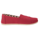 TOMS Classic Alpargata - Women's Red Canvas Shoe Deals Outlet