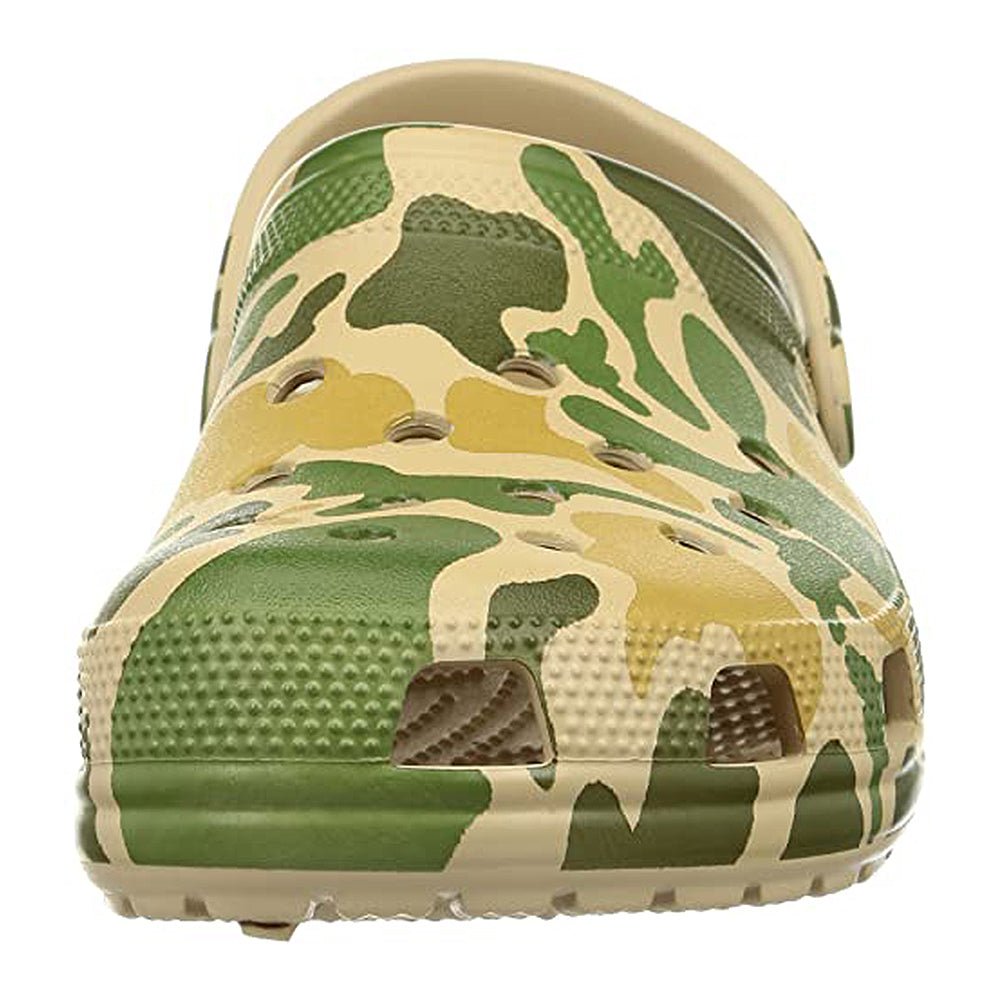 Crocs Classic Camo Clog - Unisex Chai/Tan Shoe Deals Outlet