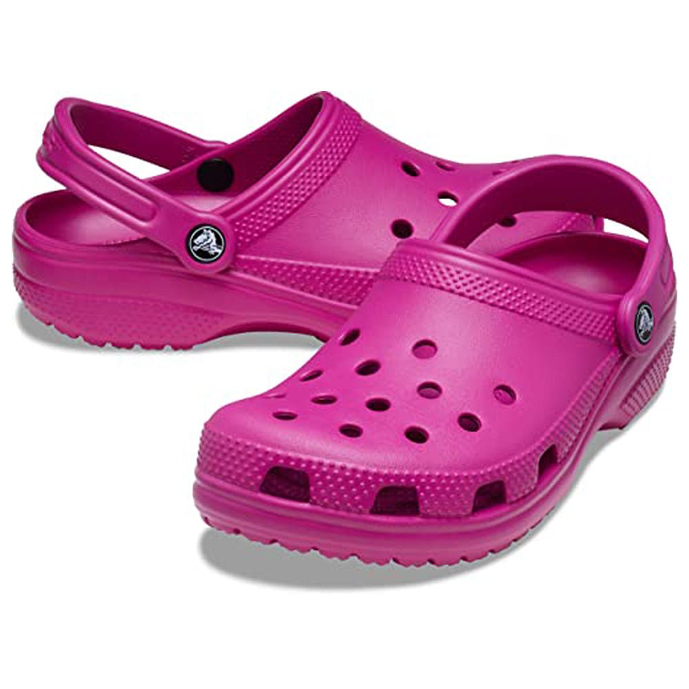 Crocs Classic Clog Bright - Unisex Fuchsia Fun Shoe Deals Outlet