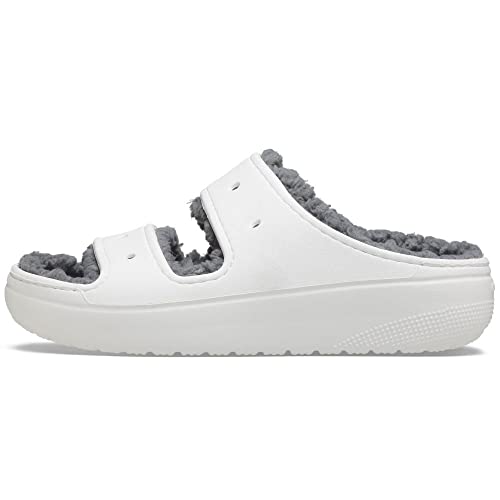 Crocs Classic Cozzzy Sandal - Men's White Shoe Deals Outlet