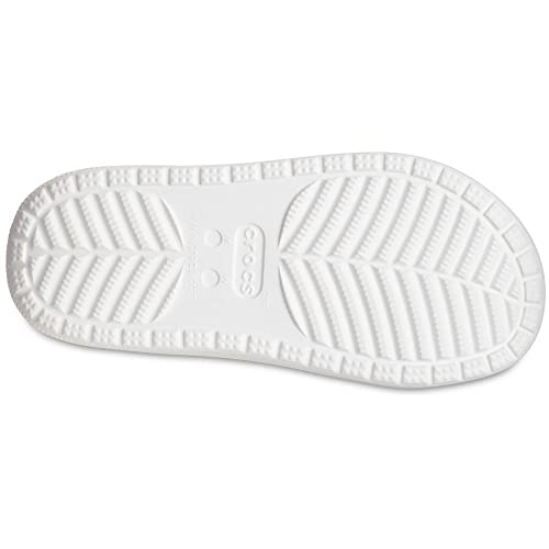 Crocs Classic Cozzzy Sandal - Men's White Shoe Deals Outlet
