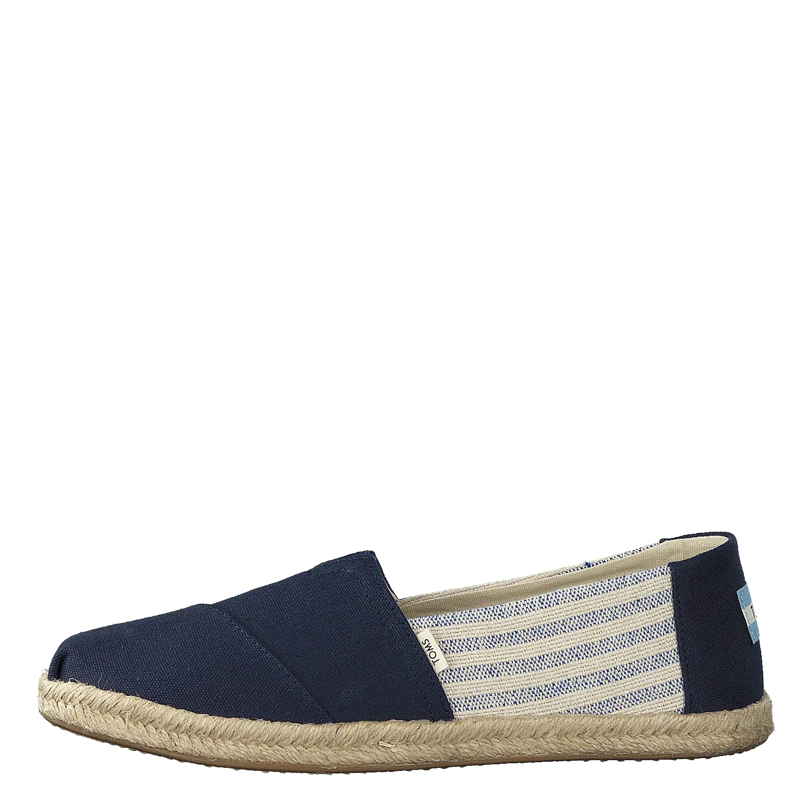 TOMS Classic Ivy League - Women's Navy Multi Shoe Deals Outlet