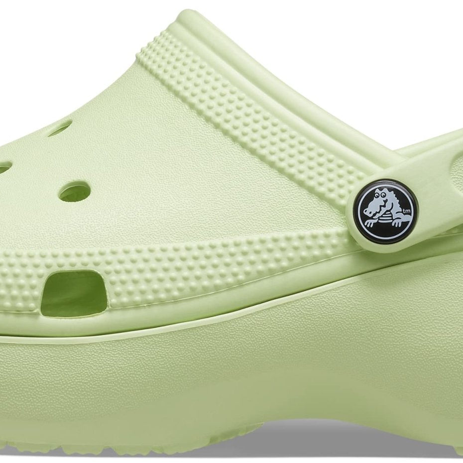 Crocs Classic Platform Clogs - Women's White Shoe Deals Outlet