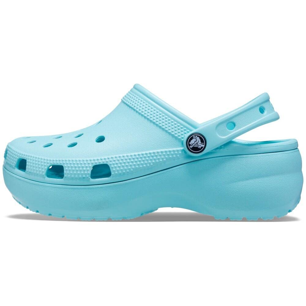 Crocs Classic Platform Clogs - Women's Pure Water Shoe Deals Outlet