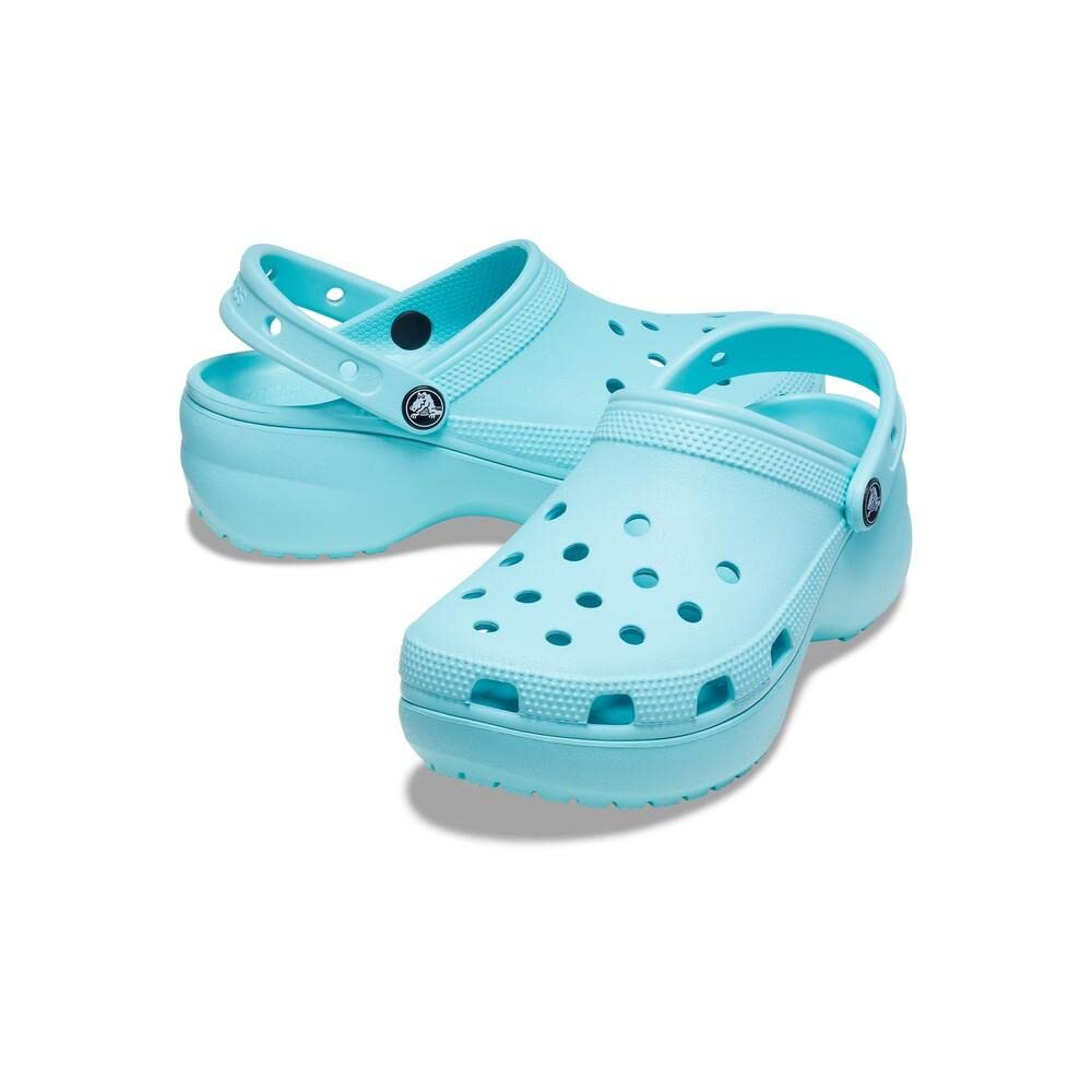 Crocs Classic Platform Clogs - Women's Pure Water Shoe Deals Outlet