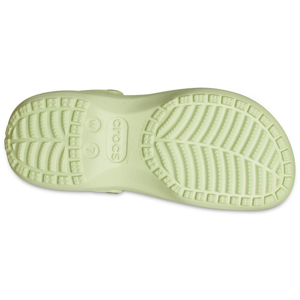 Crocs Classic Platform Clogs - Women's Celery Shoe Deals Outlet