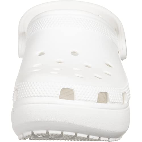 Crocs Classic Platform Clogs - Women's White Shoe Deals Outlet
