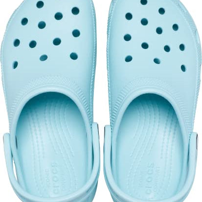 Crocs Classic Platform Clogs - Women's White Shoe Deals Outlet