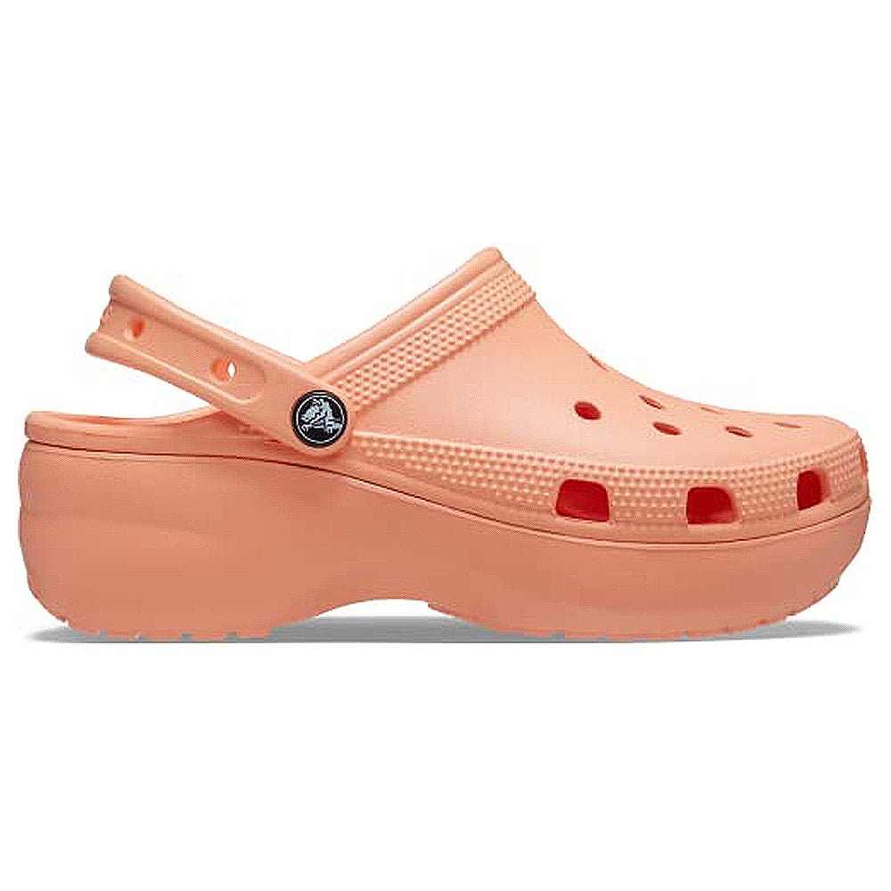 Crocs Classic Platform Clogs - Women's Papaya Shoe Deals Outlet