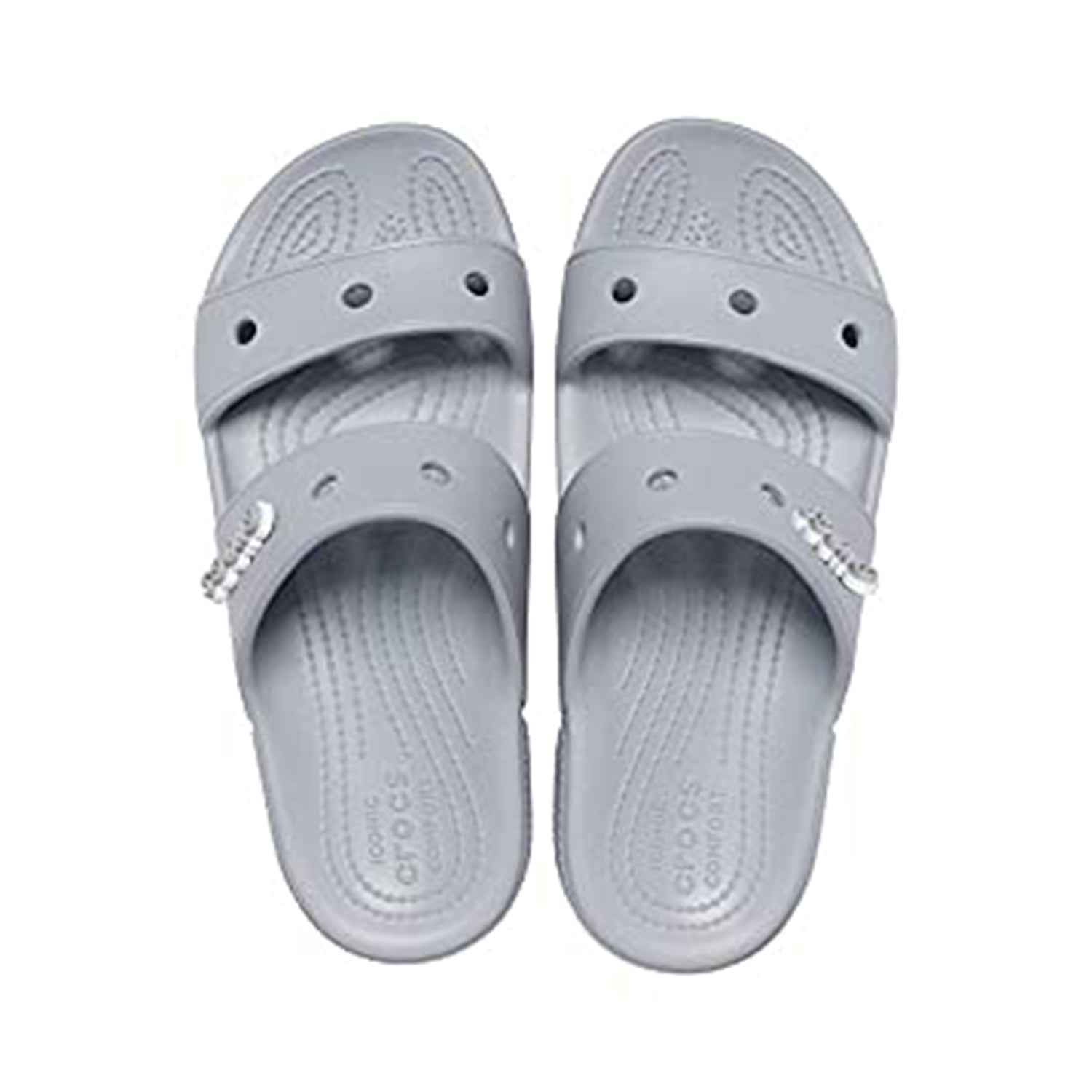 Crocs Classic Sandal - Unisex Light Grey Shoe Deals Outlet
