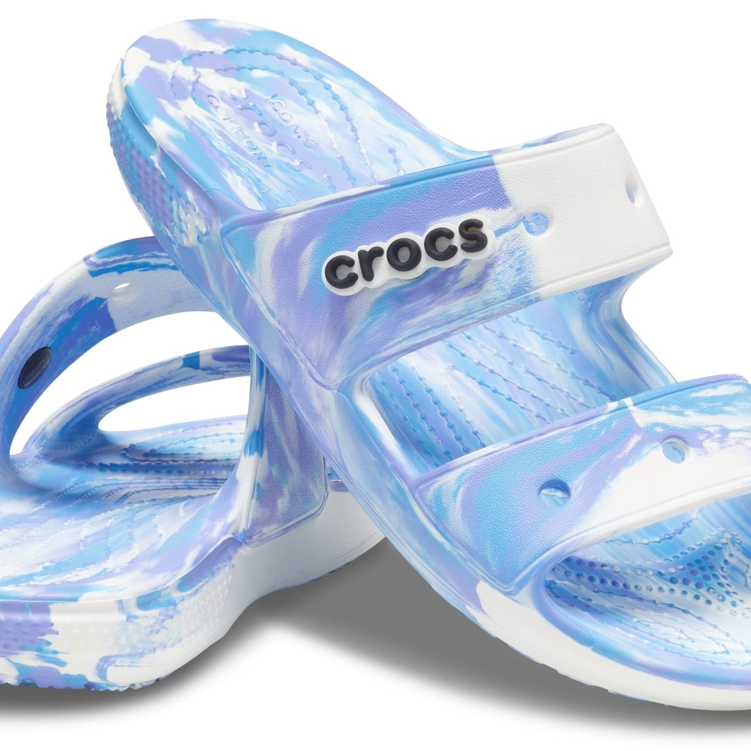 Crocs Classic Sandal - Unisex White/Oxygen Shoe Deals Outlet