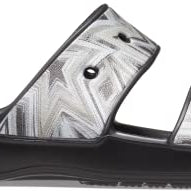 Crocs Classic Sandal - Unisex Disco Black/Multi Shoe Deals Outlet