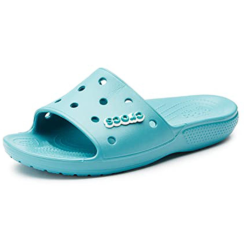 Crocs Classic Slide Seasonal Colors - Unisex Turq Tonic Shoe Deals Outlet